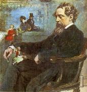 unknow artist Dickens-s Dream painting